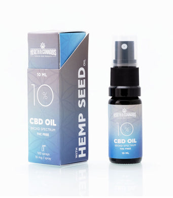 CBD Health & Cannabis 10% Hemp Seed Oil 10ml