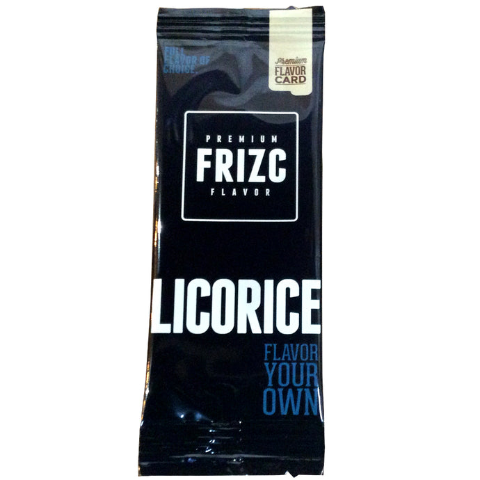 Frizc Flavor Card Licorice