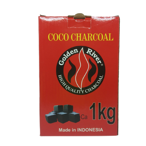 Κάρβουνο Ναργιλέ Golden River Coconut 1kg