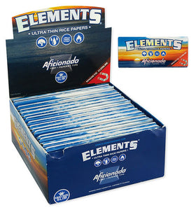Χαρτάκι στριφτού Elements Aficionado K/S Slim+Tips Magnetic Closure